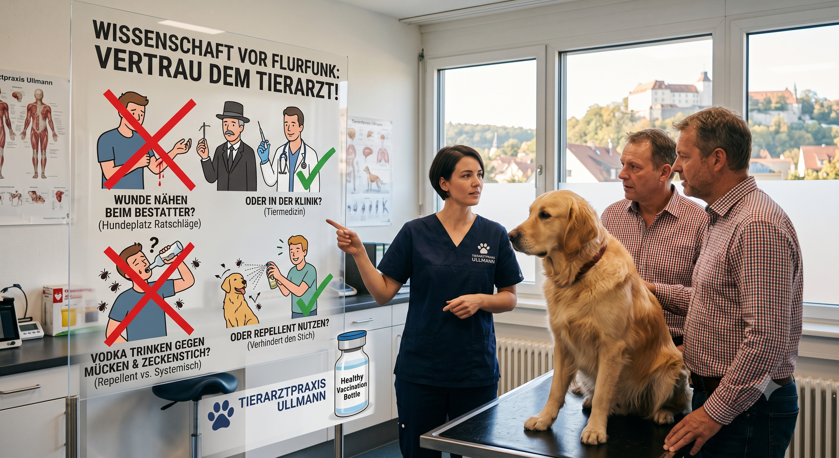 „MEIN ZÜCHTER HAT ABER GESAGT…“ – WÜRDEN SIE SICH EINE KLAFFENDE WUNDE BEIM BESTATTER NÄHEN LASSEN?! 🤦♀️🩺