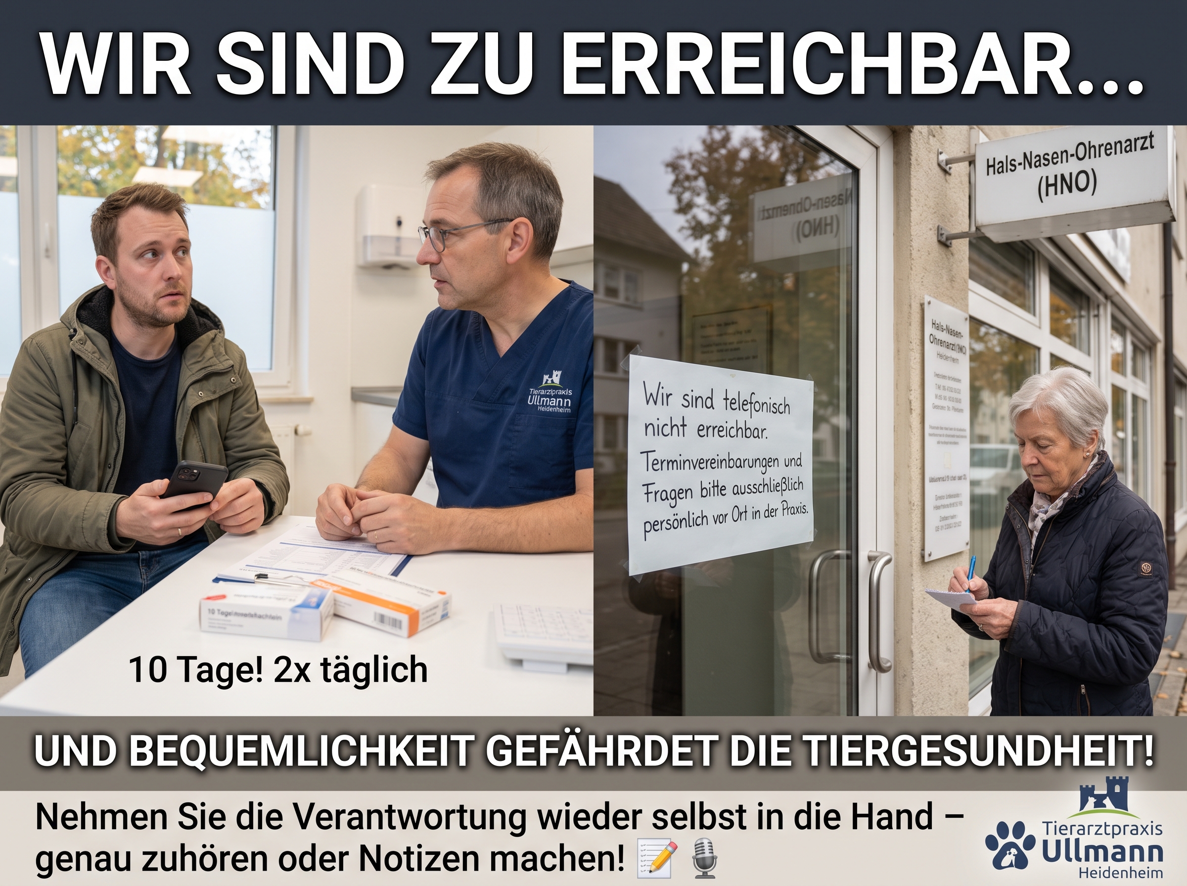 🚨 „WIR SIND ZU ERREICHBAR!“ – WARUM UNSER SERVICE ZU BEQUEMLICHKEIT FÜHRT UND EIN HEIDENHEIMER HNO-ARZT UNS ALLE ZUM NACHDENKEN BRINGEN SOLLTE! 🩺📱