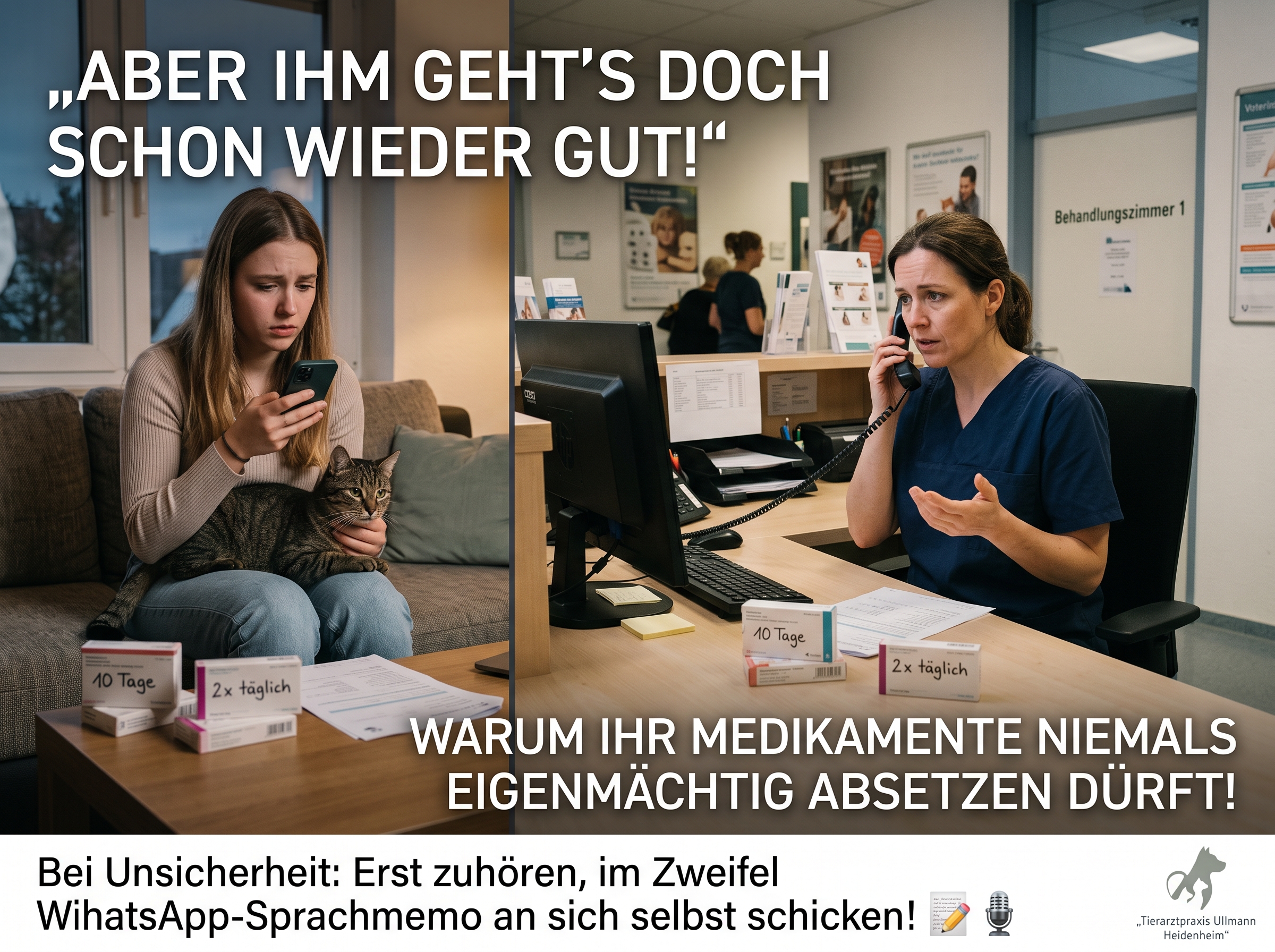 🚨 „ABER IHM GEHT’S DOCH SCHON WIEDER GUT!“ – WARUM DAS EIGENMÄCHTIGE ABSETZEN VON MEDIKAMENTEN LEBENSGEFÄHRLICH IST UND UNS ALLER ZEIT RAUBT! 🩺💊
